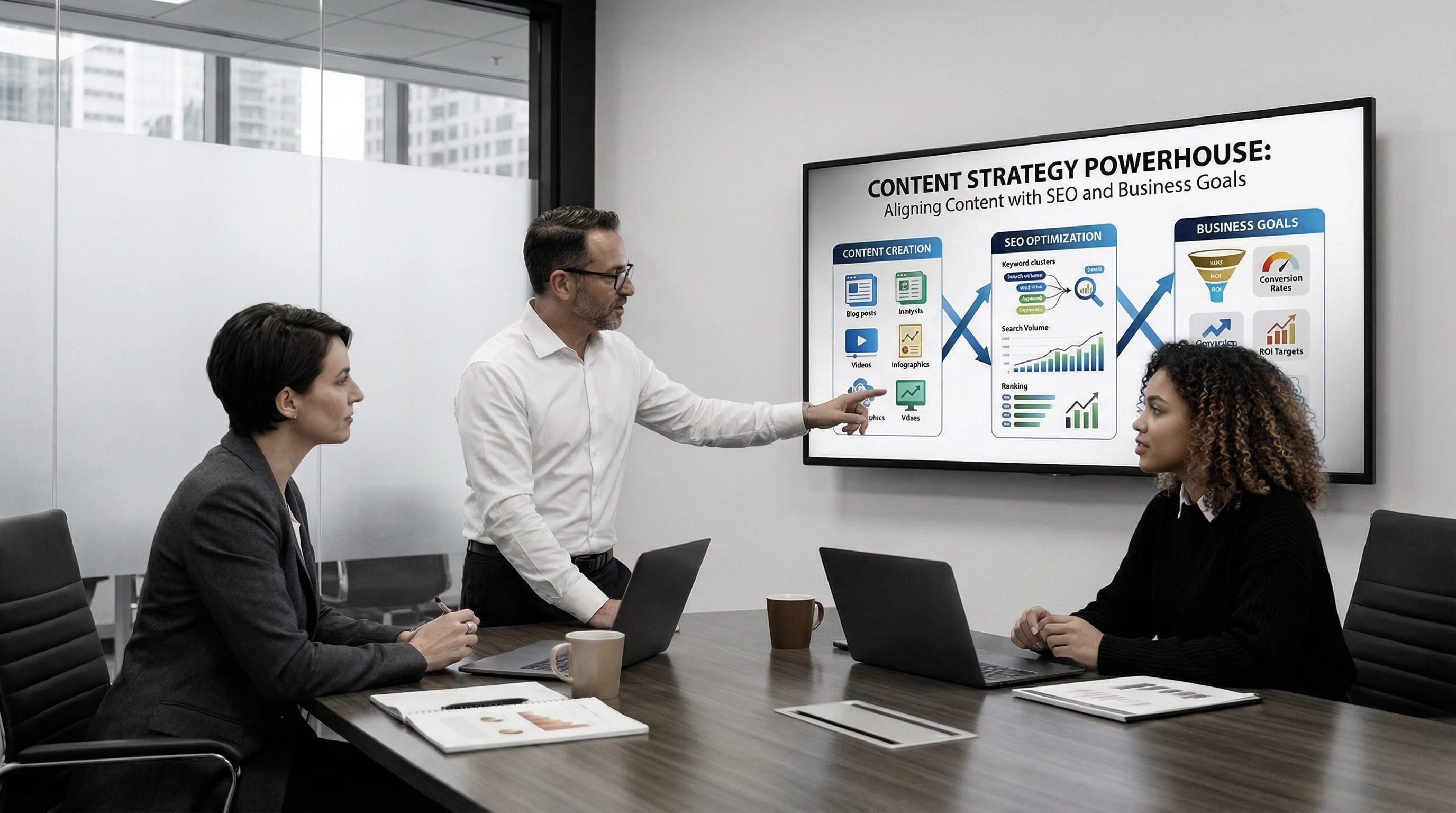 Content Strategy Powerhouse: Aligning Content with SEO and Business Goals