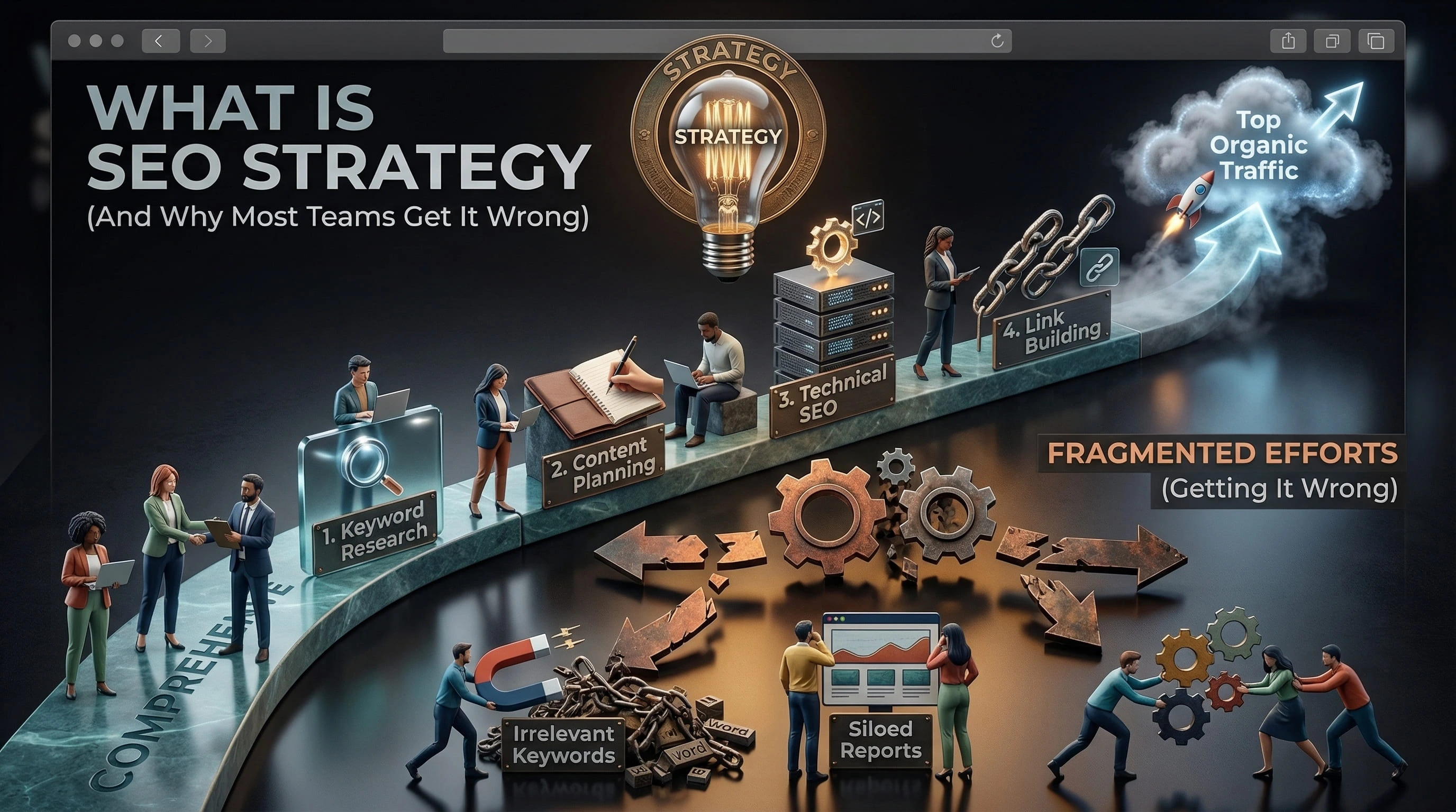 What Is SEO Strategy (And Why Most Teams Get It Wrong)